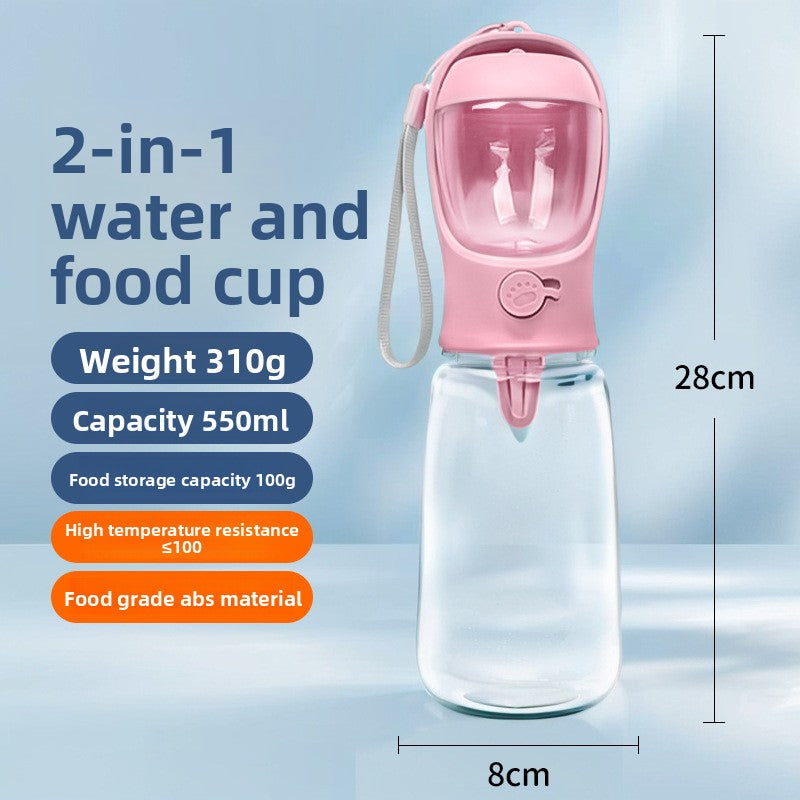 Portable Pet Water and Food Cup