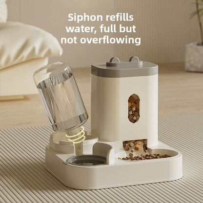 Automatic Pet Water Dispenser with Sliding Cover