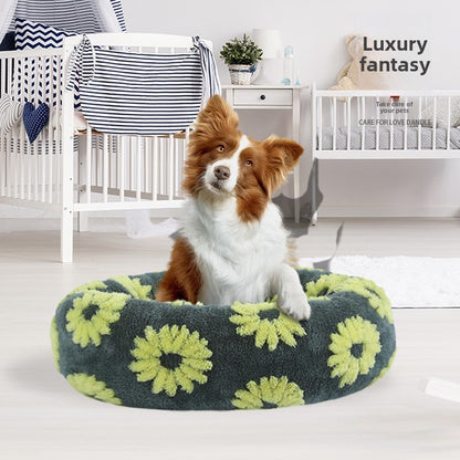 Plush Pet House for Cats and Dogs