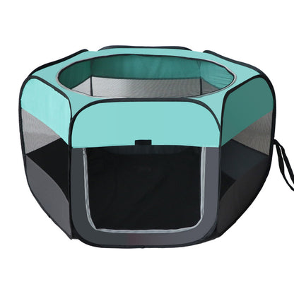Foldable Octagonal Pet Kennel Tent