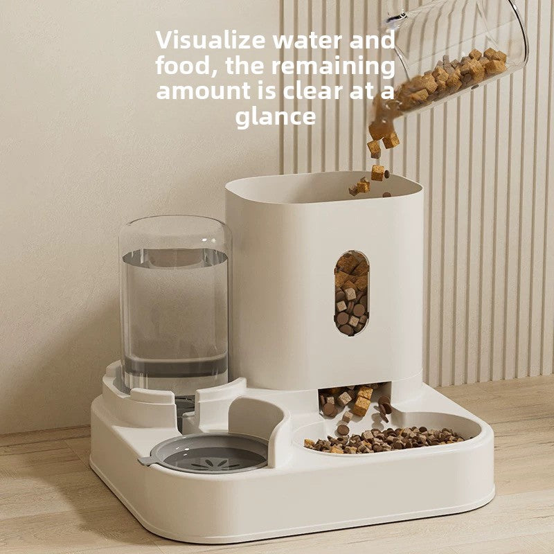 Automatic Pet Water Dispenser with Sliding Cover