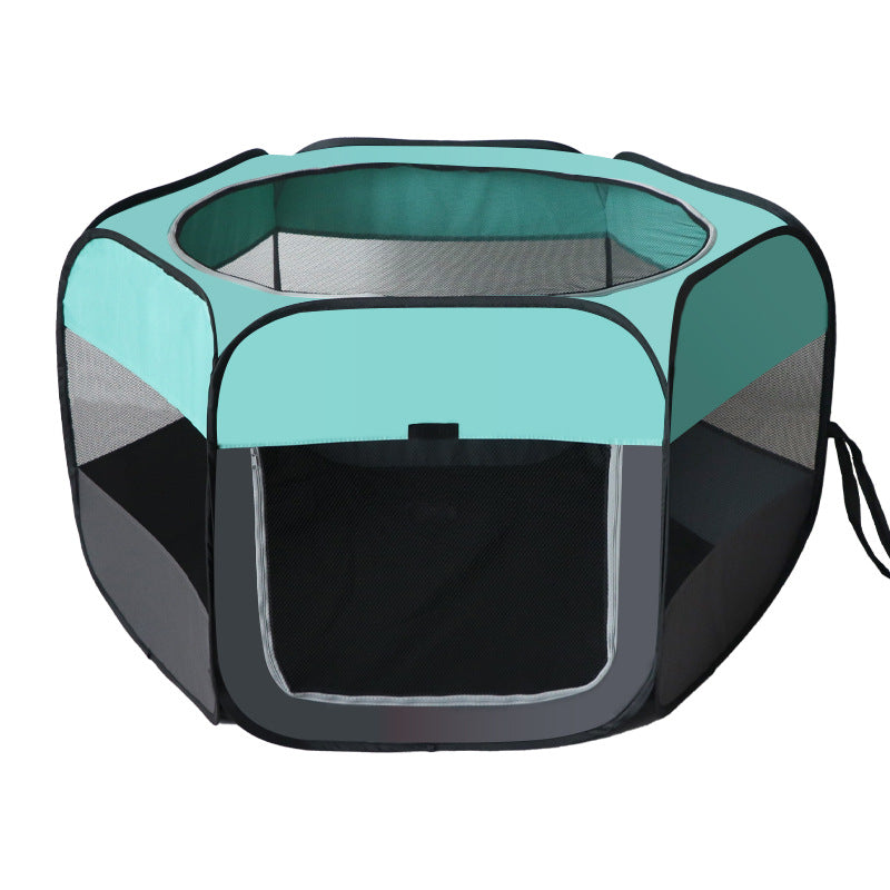 Foldable Octagonal Pet Kennel Tent