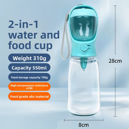 Portable Pet Water and Food Cup