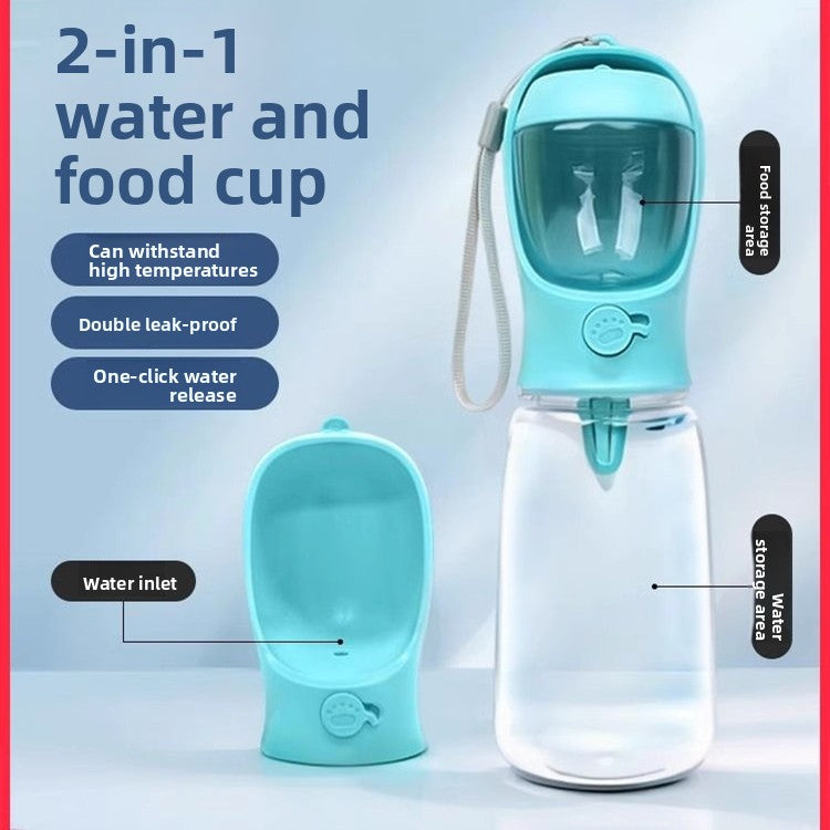 Portable Pet Water and Food Cup