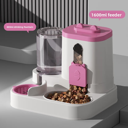 Automatic Pet Water Dispenser with Sliding Cover